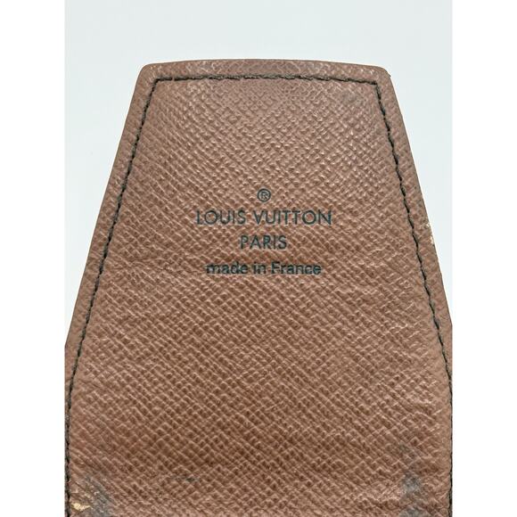 Vintage Louis Vuitton LV Monogram Cigarette Tobacco Case Holder - Picture 6 of 7
